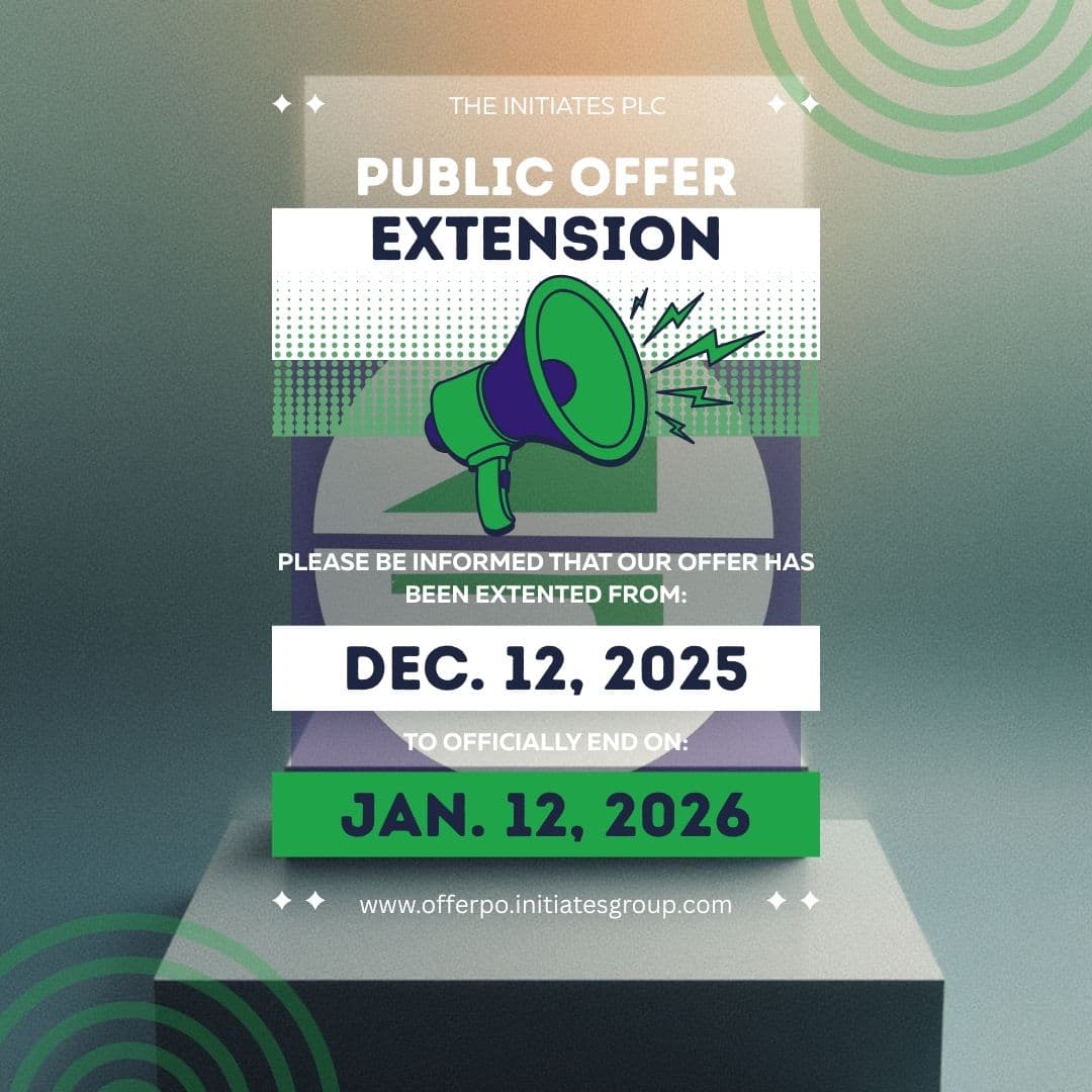 Extention of The Initiates PLC Public Offer